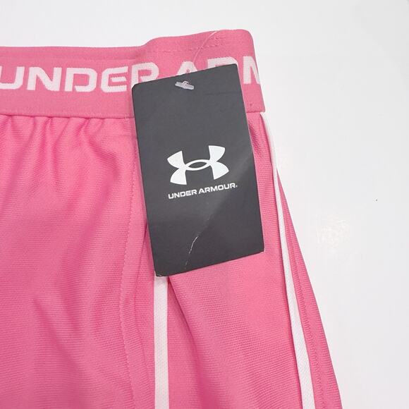 Under Armour Women’s Loose Tech Play Up Shorts 2XL Pink - Picture 3 of 7